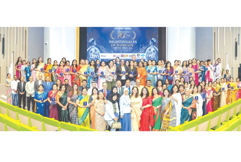 Nightingales of Bahrain award presented